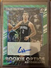 Caleb Houstan [Green Wave] #ROA-CHS Basketball Cards 2022 Panini Donruss Optic Rookie Autographs Prices