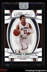 Trae Young #30 Basketball Cards 2022 Panini Flawless Collegiate Prices