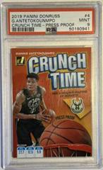 Giannis Antetokounmpo [Press Proof] Basketball Cards 2019 Panini Donruss Crunch Time Prices