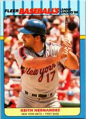 Keith Hernandez Baseball Cards 1988 Fleer League Leaders Prices