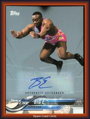 Big E [Silver Autograph] Wrestling Cards 2018 Topps WWE Prices