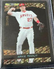 Mike Trout [Black Border] Baseball Cards 2021 Topps Update Black Gold Prices