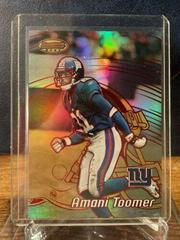 Amani Toomer [Red] #23 Football Cards 2002 Bowman's Best Prices