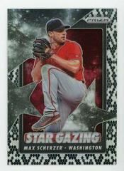 Max Scherzer [Snake Skin Prizm] #SG-2 Baseball Cards 2020 Panini Prizm Star Gazing Prices