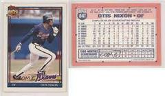 Otis Nixon #84T Baseball Cards 1991 Topps Traded Tiffany Prices
