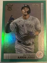 Aaron Judge [Green Foil] #233 Baseball Cards 2021 Topps Big League Prices