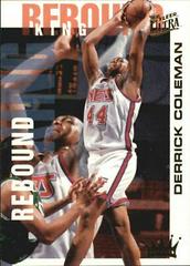 Derrick Coleman Basketball Cards 1994 Ultra Rebound Kings Prices