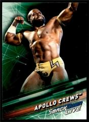 Apollo Crews [Green] #5 Wrestling Cards 2019 Topps WWE Smackdown Live Prices