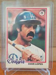 Dave Lopes #222 Baseball Cards 1978 O Pee Chee Prices