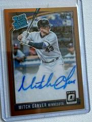 Mitch Garver [Bronze] #RRS-MG Baseball Cards 2018 Panini Donruss Optic Rated Rookie Signatures Prices