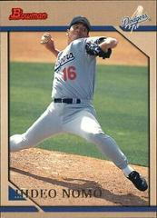 Hideo Nomo Baseball Cards 1996 Bowman Prices