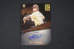 CJ Abrams [Gold] #RA-CJA Baseball Cards 2022 Panini Capstone Rookie Autographs Prices