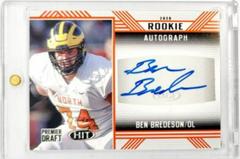 Ben Bredeson [Orange] #A41 Football Cards 2020 Sage Hit Rookie Autograph Prices