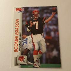 Boomer Esiason #456 Football Cards 1992 Pro Set Prices