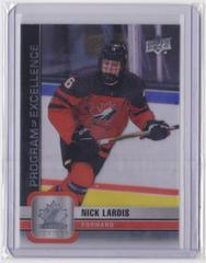 Nick Lardis [Clear Cut] Hockey Cards 2023 Upper Deck Team Canada Juniors Prices