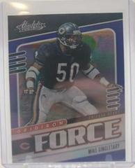 Mike Singletary [Spectrum Blue] #5 Football Cards 2019 Panini Absolute Gridiron Force Prices