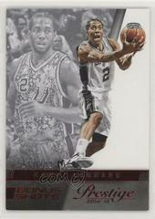 Kawhi Leonard [Bonus Shots Red] #45 Basketball Cards 2014 Panini Prestige Prices