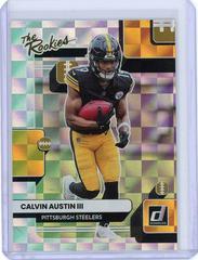 Calvin Austin III #TR-34 Football Cards 2022 Panini Donruss The Rookies Prices