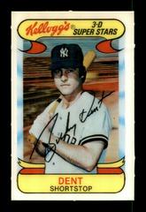Bucky Dent #2 Baseball Cards 1978 Kellogg's Prices