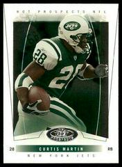 Curtis Martin #60 Football Cards 2004 Fleer Hot Prospects Prices