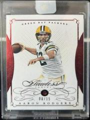 Aaron Rodgers #22 Football Cards 2015 Panini Flawless Prices
