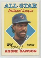 Andre Dawson #401 Baseball Cards 1988 Topps Tiffany Prices