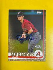 Blaze Alexander [Autograph Gold] #162 Baseball Cards 2019 Topps Pro Debut Prices