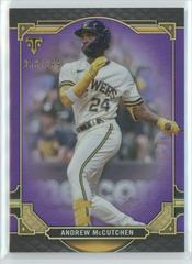 Andrew McCutchen [Amethyst] #25 Baseball Cards 2022 Topps Triple Threads Prices