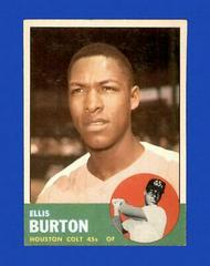 Ellis Burton #262 Baseball Cards 1963 Topps Prices