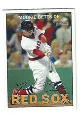 Mookie Betts [Throwback] #469 Baseball Cards 2016 Topps Heritage Prices