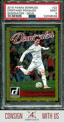 Cristiano Ronaldo [Gold] #22 Soccer Cards 2016 Panini Donruss Dominator Prices