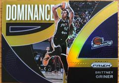 Brittney Griner [Gold] Basketball Cards 2022 Panini Prizm WNBA Dominance Prices