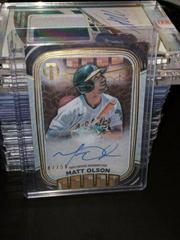 Matt Olson Baseball Cards 2022 Topps Tribute Iconic Perspectives Autographs Prices