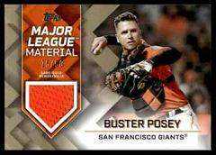Buster Posey [Gold] Baseball Cards 2022 Topps Major League Material Relics Prices