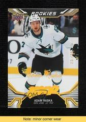 Adam Raska [Super Script] #230 Hockey Cards 2022 Upper Deck MVP Prices