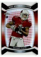 Michael Floyd #3 Football Cards 2012 Topps Chrome Red Zone Rookies Refractor Prices