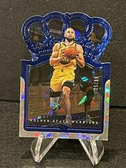 Stephen Curry [Crystal Blue] Basketball Cards 2021 Panini Crown Royale Prices