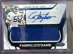 Lawrence Taylor Football Cards 2019 Panini Certified Fabric of the Game Signatures Prices