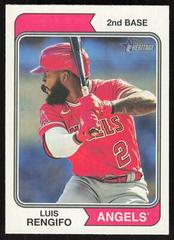 Luis Rengifo #223 Baseball Cards 2023 Topps Heritage Prices
