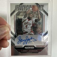 Larry Johnson #LS-LYJ Basketball Cards 2023 Panini Prizm Draft Picks Legacy Signatures Prices