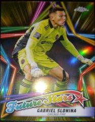 Gabriel Slonina [Gold] Soccer Cards 2022 Topps Chrome MLS Future Stars Prices