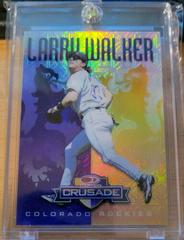 Larry Walker [Purple] #67 Baseball Cards 1998 Donruss Crusade Prices