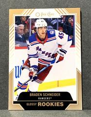 Braden Schneider #R-4 Hockey Cards 2022 Upper Deck O Pee Chee Glossy Prices