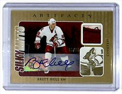 Brett Hull [Autograph] #SM-BH Hockey Cards 2023 Upper Deck Artifacts Silky Mits Prices