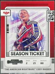 The American Nightmare' Cody Rhodes Wrestling Cards 2022 Panini Chronicles WWE Prices
