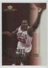 Michael Jordan #MJ1 Basketball Cards 2003 Upper Deck MVP A Tribute to Greatness Prices