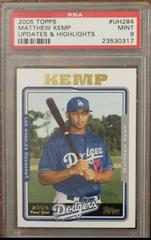 Matthew Kemp #UH284 Baseball Cards 2005 Topps Updates & Highlights Prices