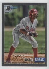 Johan Rojas [Chrome Prospect] #156 Baseball Cards 2021 Bowman Heritage Prices
