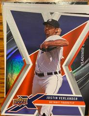 Justin Verlander [Die Cut] #39 Baseball Cards 2008 Upper Deck X Prices