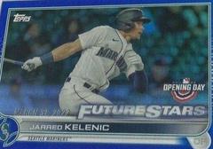 Jarred Kelenic [Blue Foil] #2 Baseball Cards 2022 Topps Opening Day Prices
